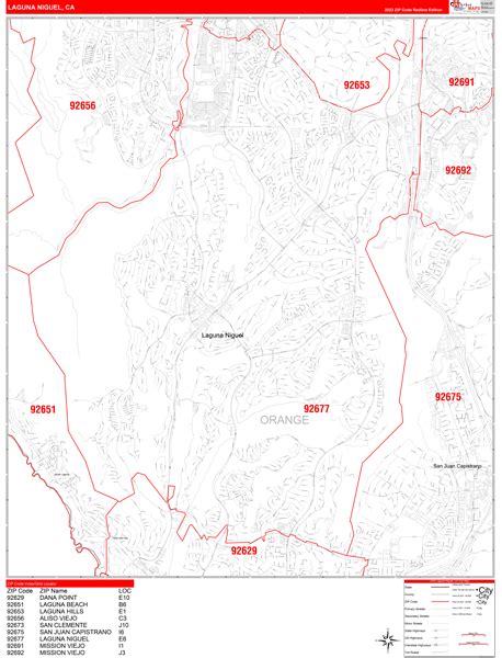 laguna zip code|laguna niguel zip codes map.